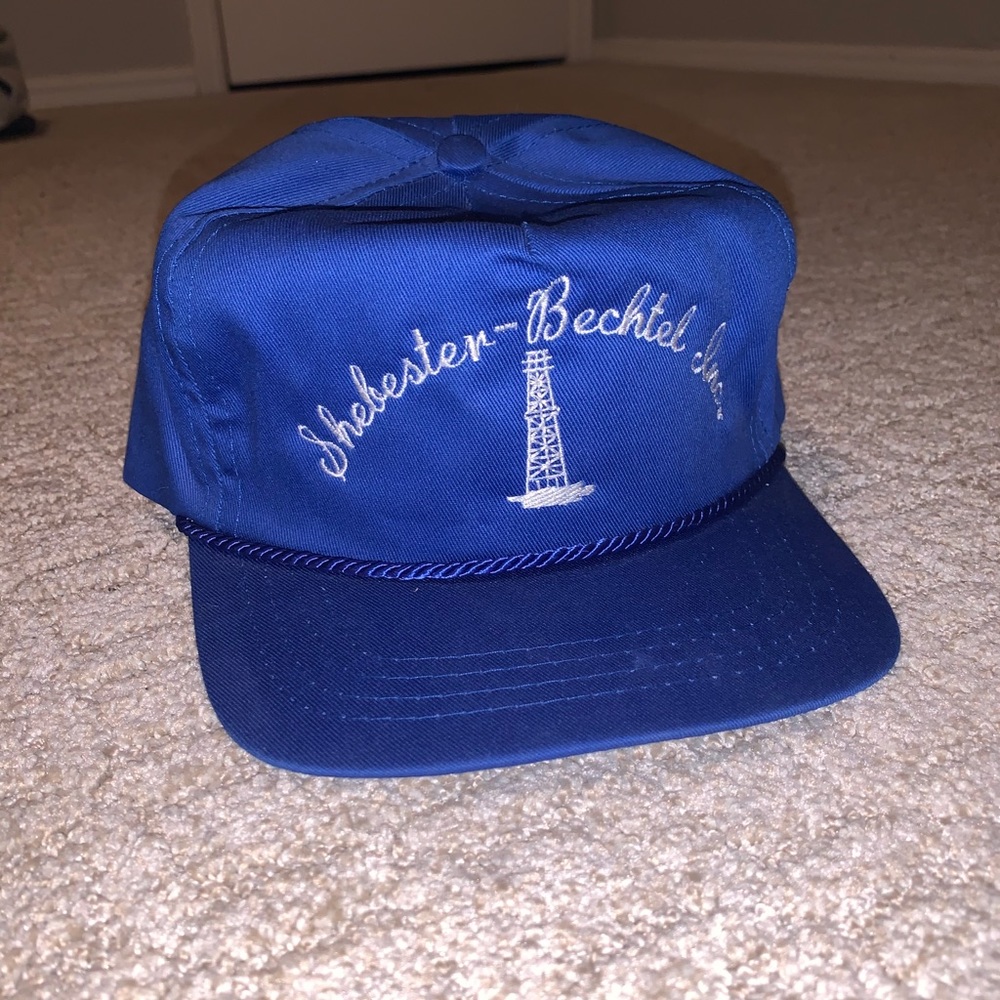 Vintage 1980s Rope Oil Hat